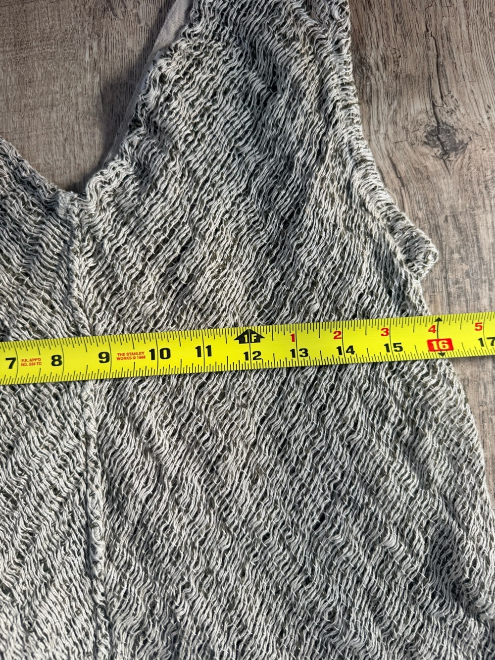 Vintage Casa Mastro Linen Fringe Knit Top Medium - Picture 4 of 6